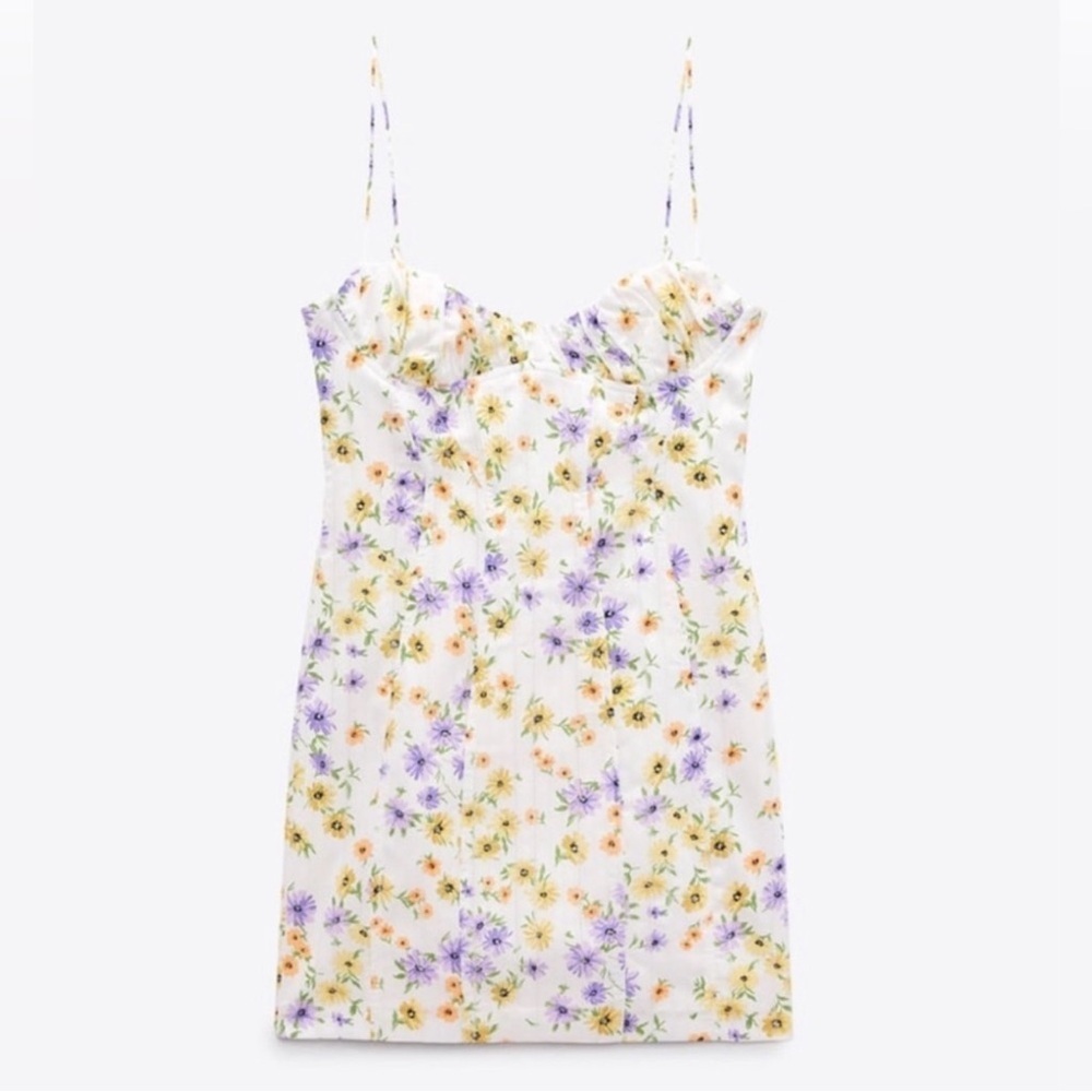 FLORAL PRINT DRESS - Picture 5 of 8